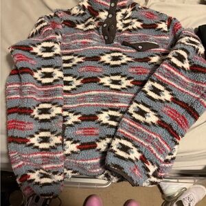 Cinch Black and White Sweater